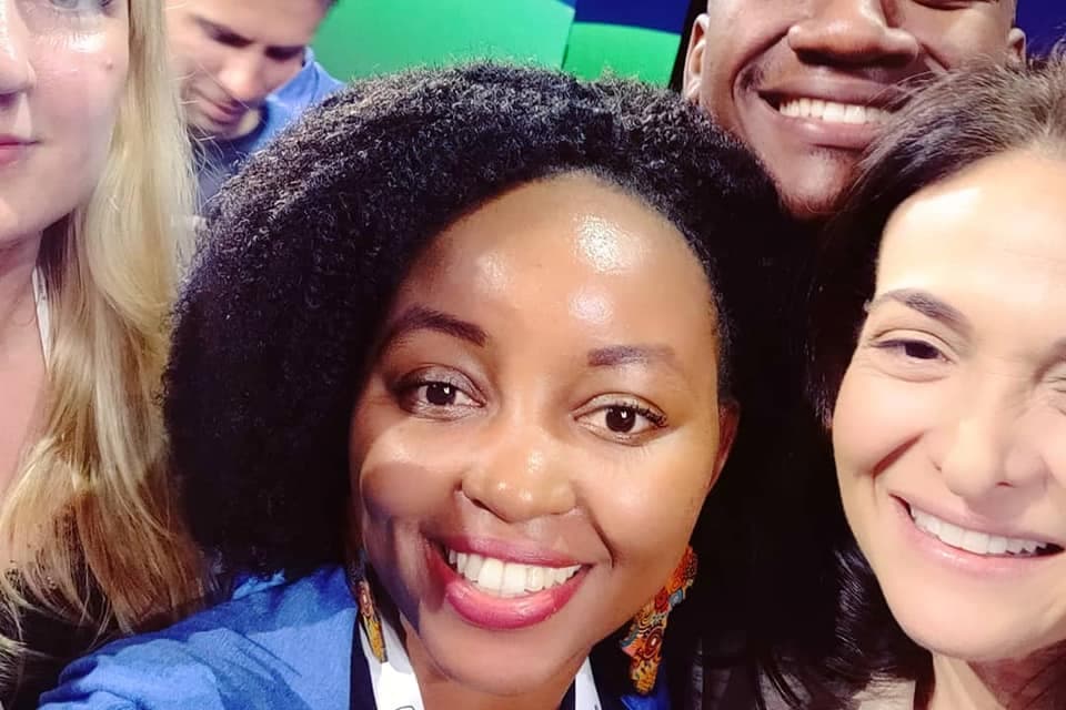 Met Sheryl again in 2019