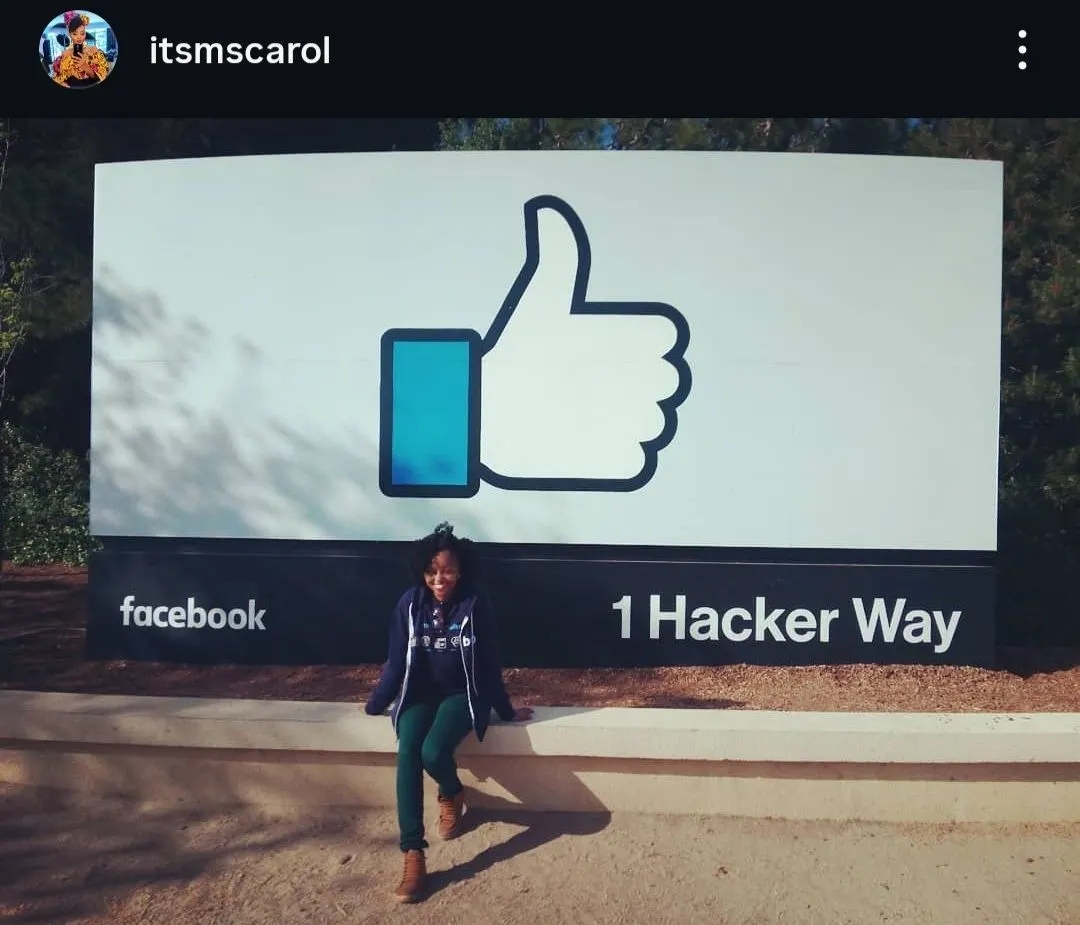 Meta's campus and the famous Like button